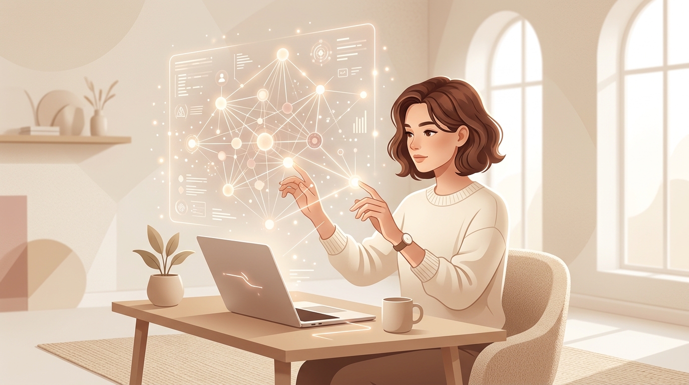 Dasha AI Lab Hero Illustration